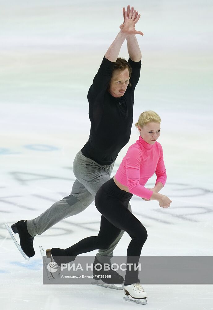 Фигурное катание. Чемпионат Европы. Тренировки