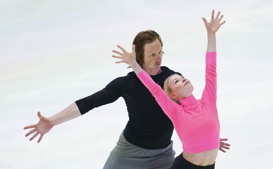 Фигурное катание. Чемпионат Европы. Тренировки