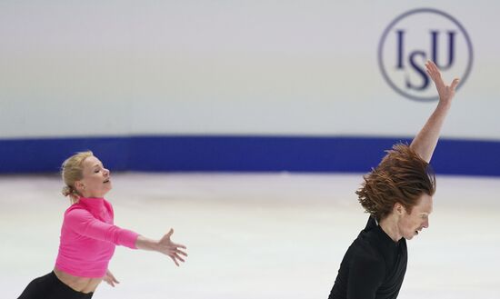 Фигурное катание. Чемпионат Европы. Тренировки