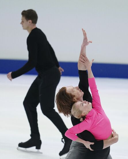 Фигурное катание. Чемпионат Европы. Тренировки