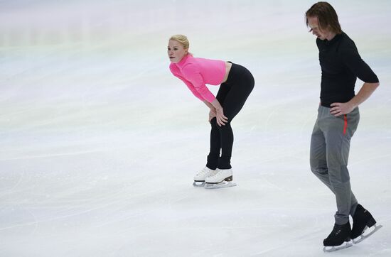 Фигурное катание. Чемпионат Европы. Тренировки