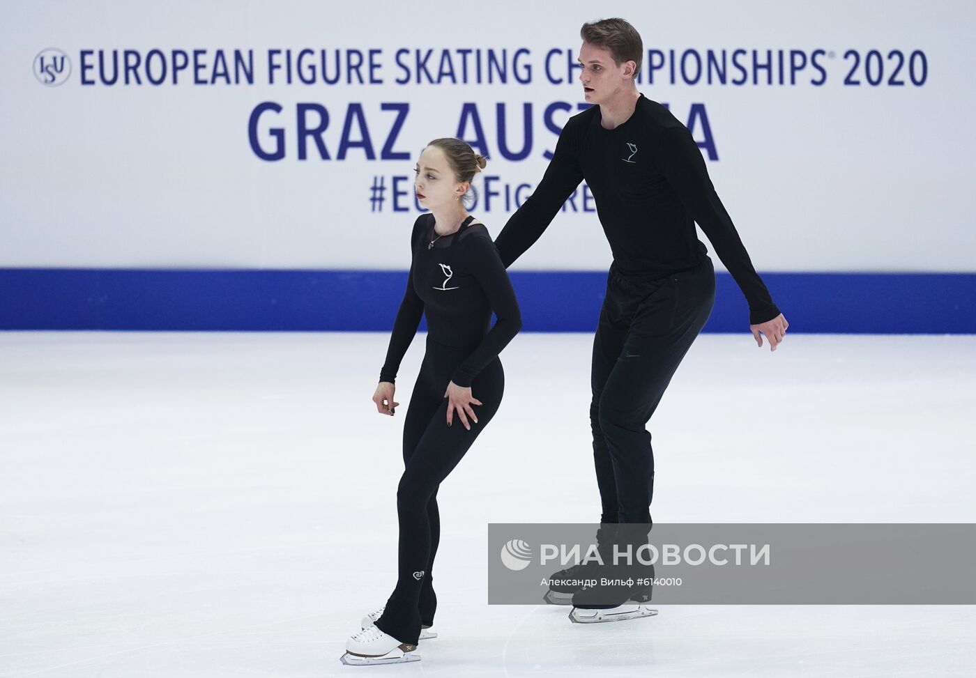 Фигурное катание. Чемпионат Европы. Тренировки