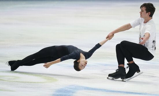 Фигурное катание. Чемпионат Европы. Тренировки