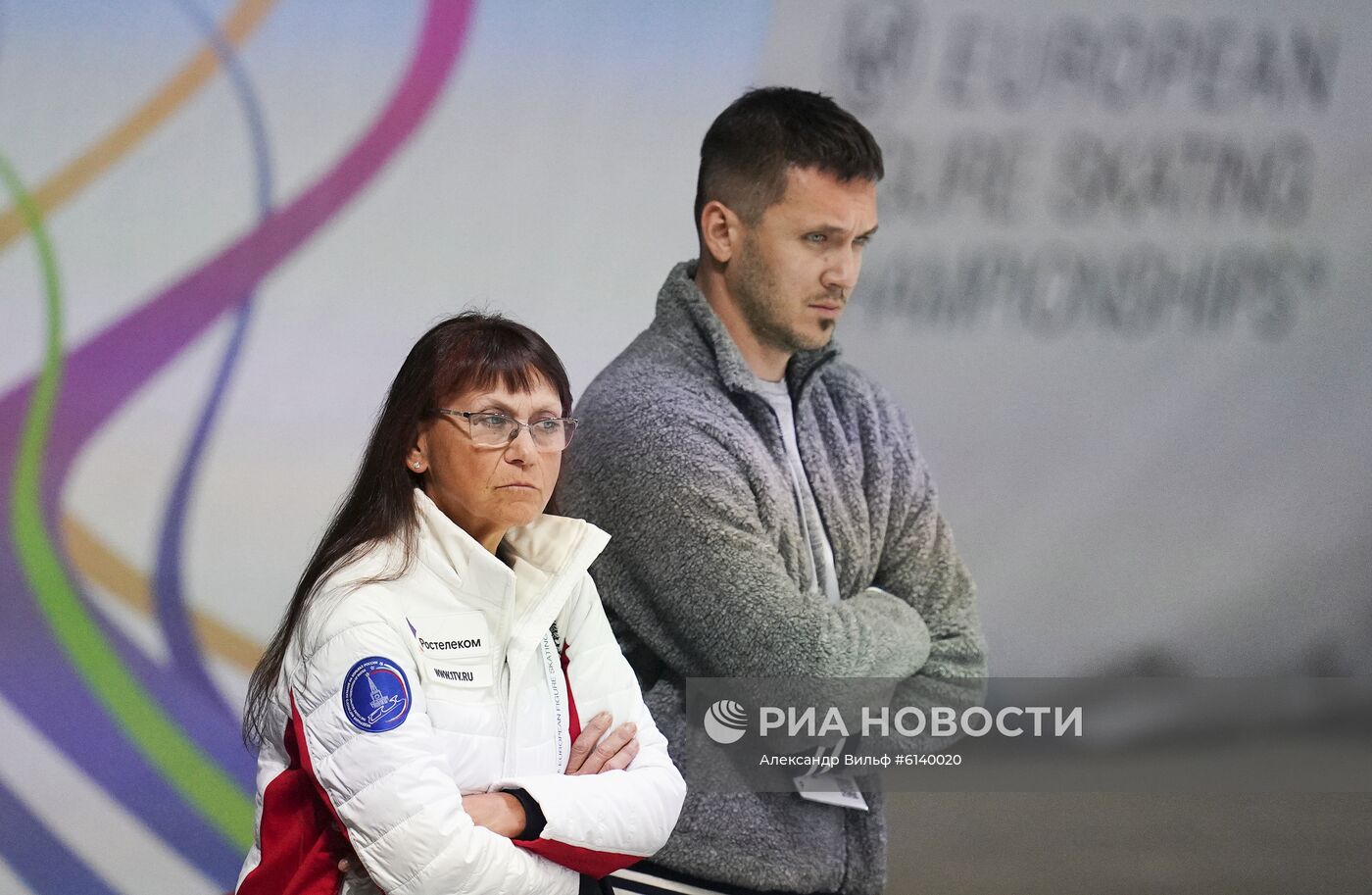 Фигурное катание. Чемпионат Европы. Тренировки