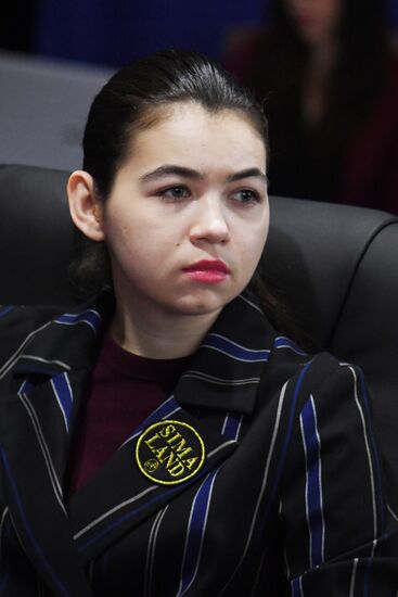 Шахматы. Первенство мира. А. Горячкина - Ц. Вэньцзюнь