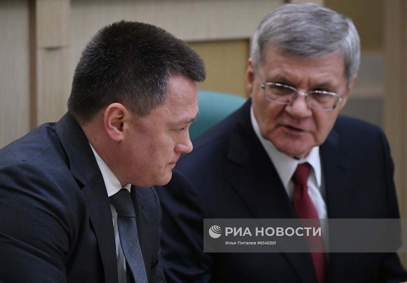 Заседание Совета Федерации РФ, открывающее весеннюю сессию