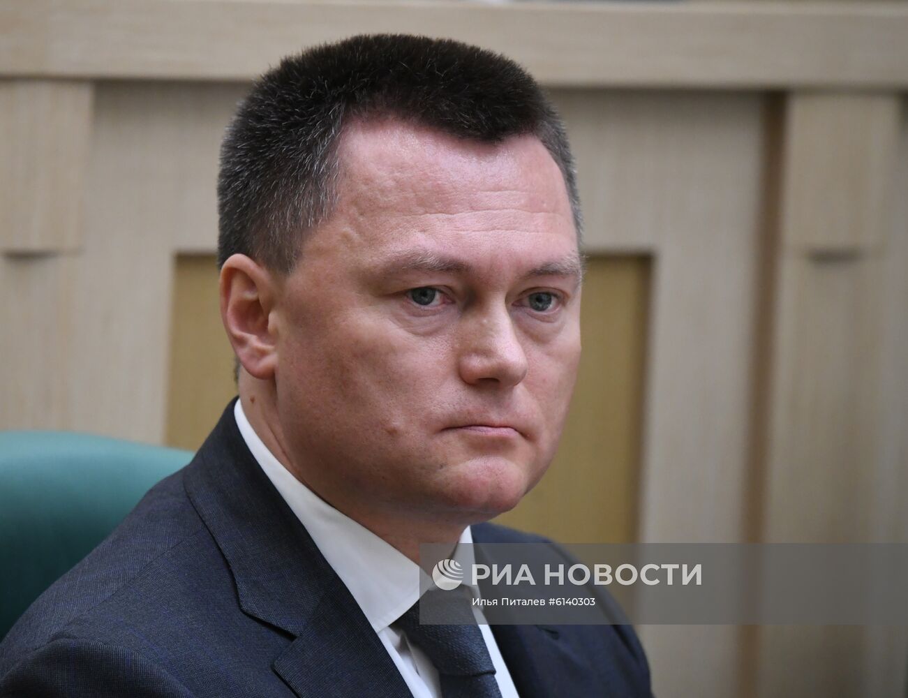 Заседание Совета Федерации РФ, открывающее весеннюю сессию 