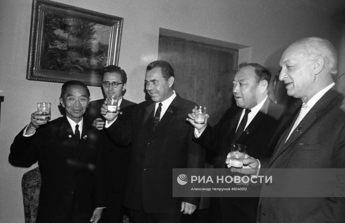 Визит парламентской делегации Камбоджи в СССР