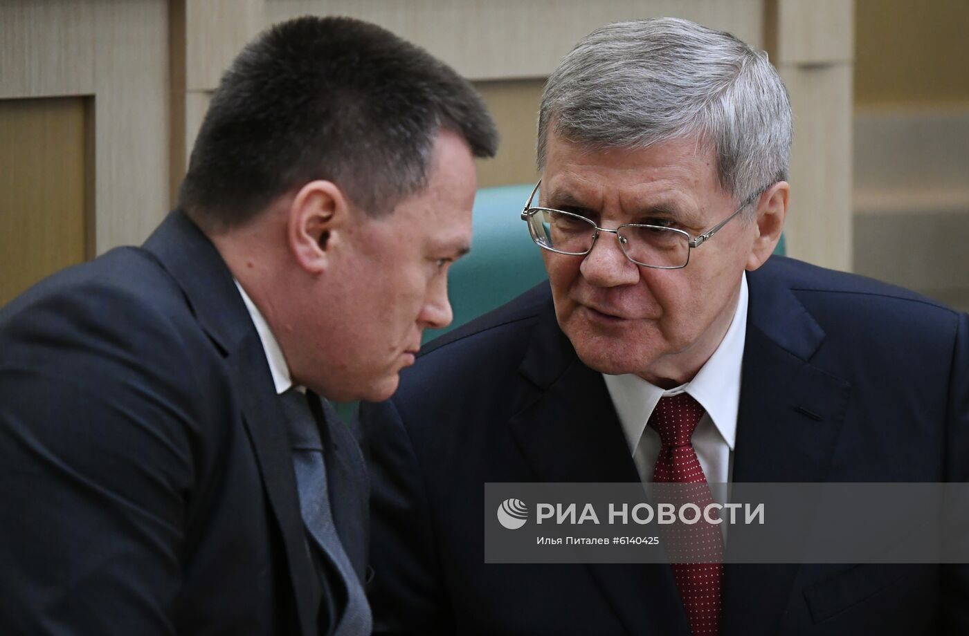 Заседание Совета Федерации РФ, открывающее весеннюю сессию