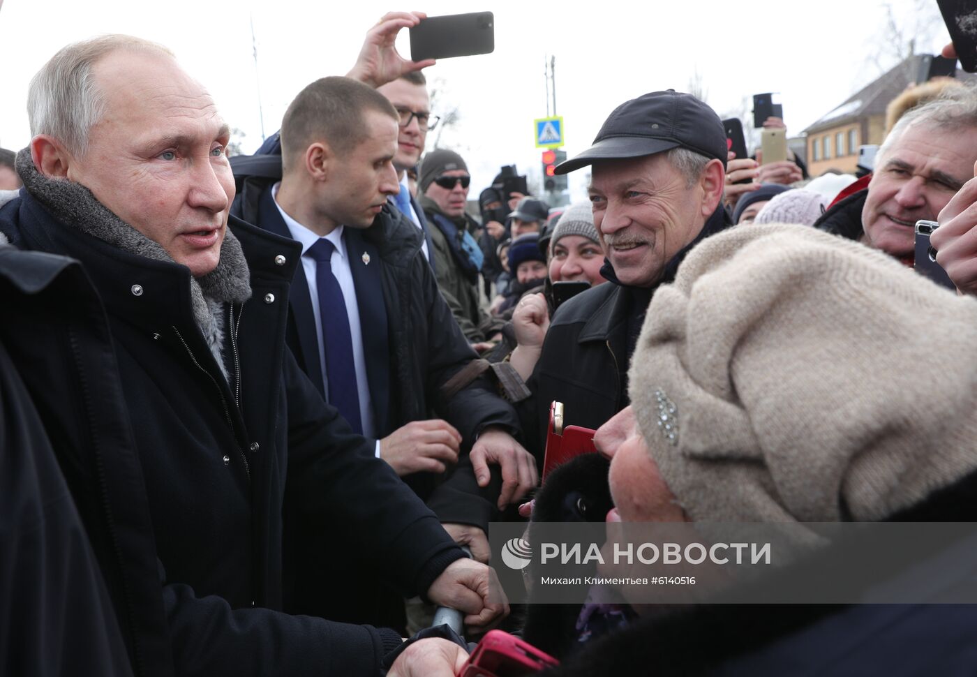 Рабочая поездка президента РФ В. Путина в Центральный федеральный округ