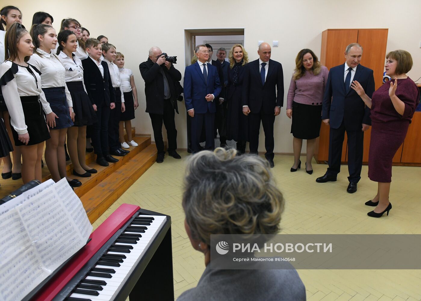 Рабочая поездка президента РФ В. Путина в Центральный федеральный округ