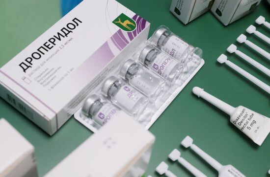 Открытие производственного корпуса Московского эндокринного завода