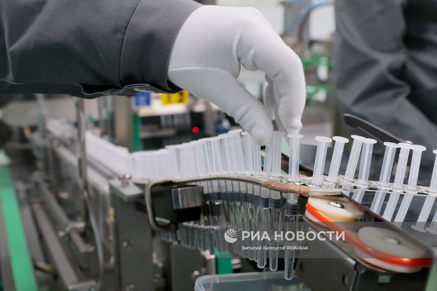 Открытие производственного корпуса Московского эндокринного завода