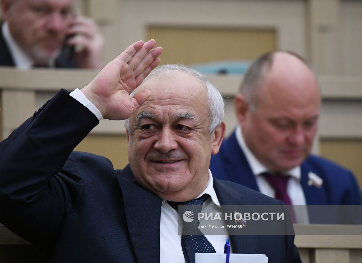 Заседание Совета Федерации РФ, открывающее весеннюю сессию