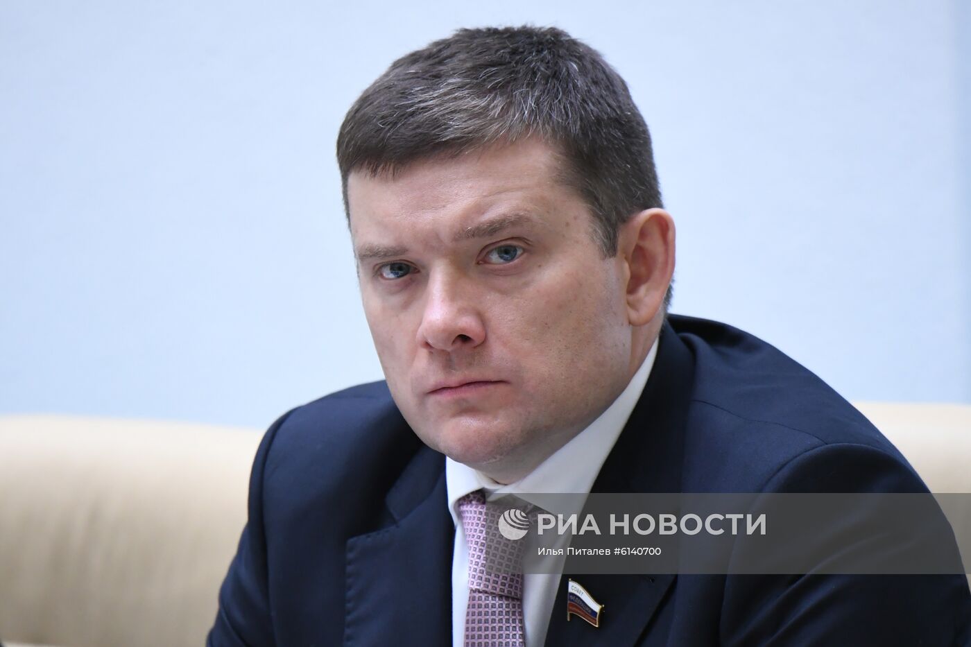 Заседание Совета Федерации РФ, открывающее весеннюю сессию