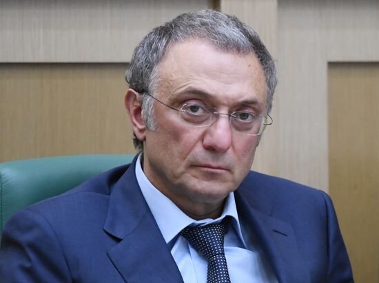 Заседание Совета Федерации РФ, открывающее весеннюю сессию 