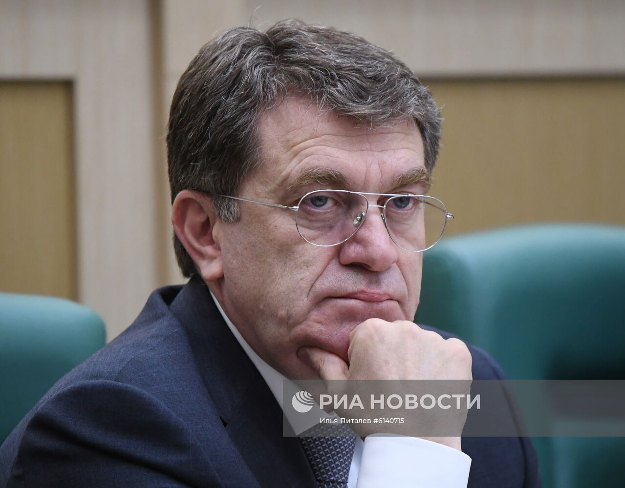 Заседание Совета Федерации РФ, открывающее весеннюю сессию