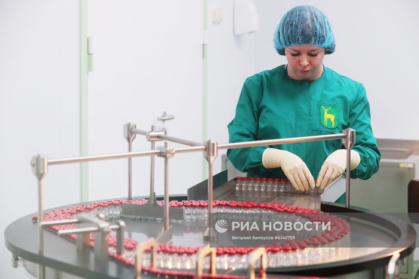 Открытие производственного корпуса Московского эндокринного завода