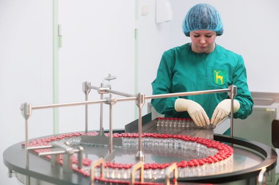 Открытие производственного корпуса Московского эндокринного завода