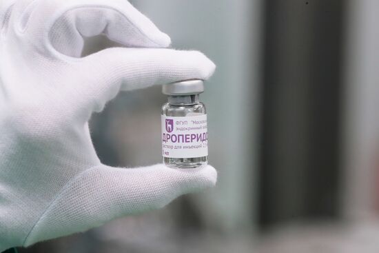 Открытие производственного корпуса Московского эндокринного завода