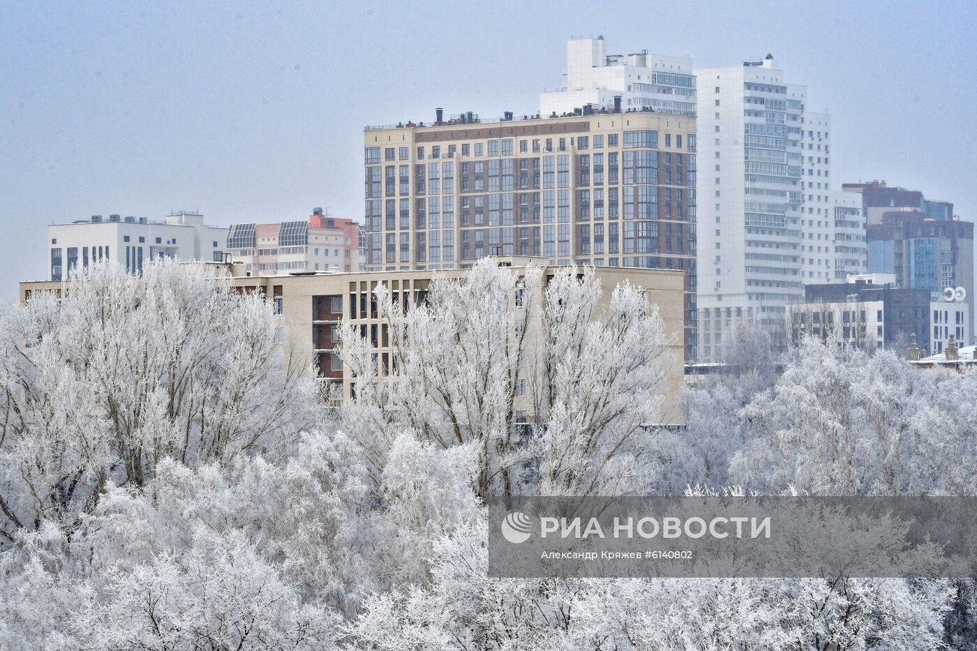 Зима в Новосибирске