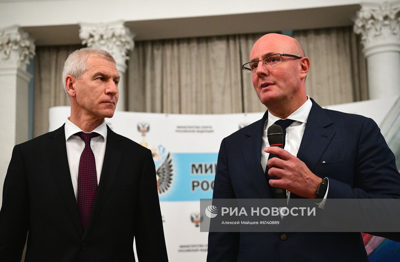 Представление нового министра спорта РФ О. Матыцина