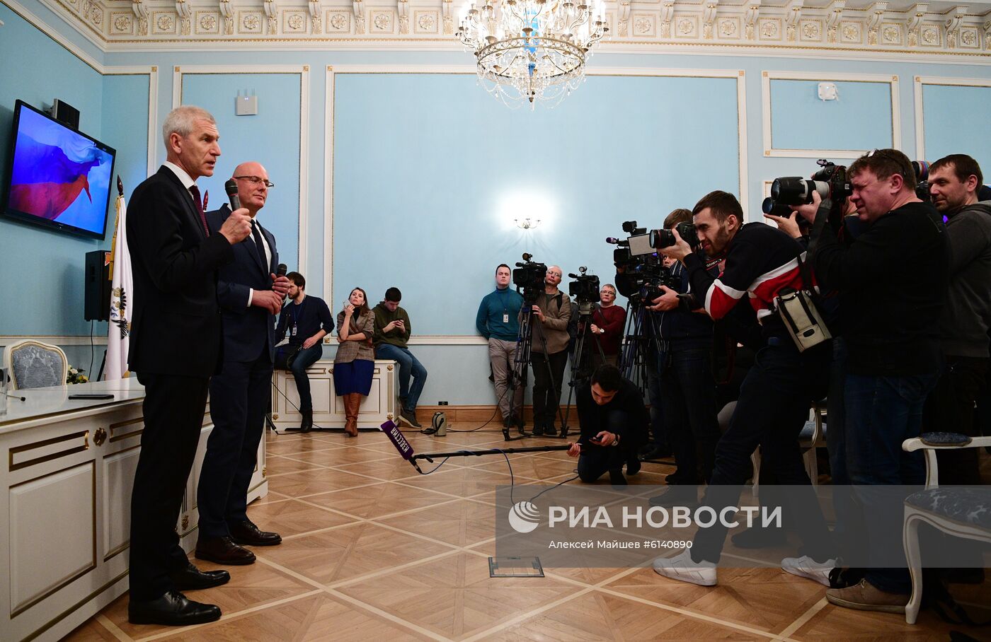 Представление нового министра спорта РФ О. Матыцина