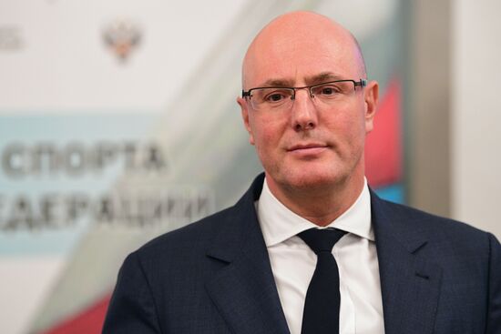 Представление нового министра спорта РФ О. Матыцина