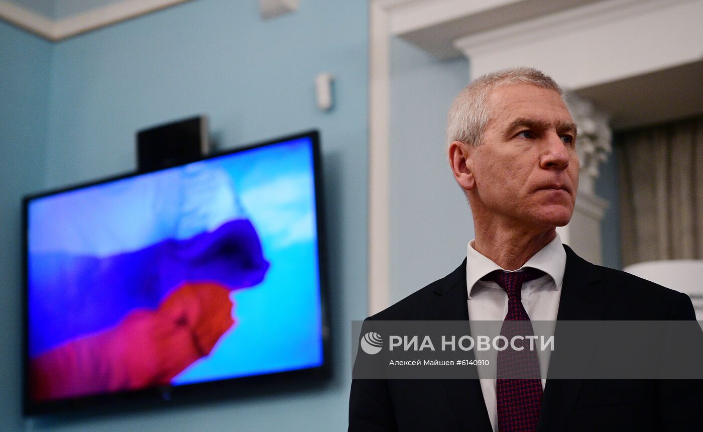 Представление нового министра спорта РФ О. Матыцина