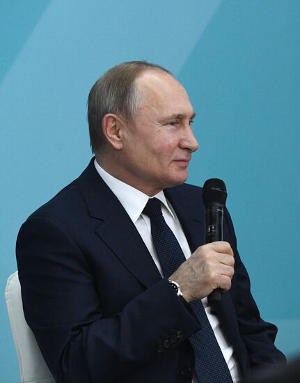 Рабочая поездка президента РФ В. Путина в Сочи