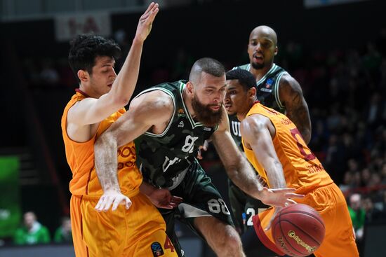 Баскетбол. Кубок Европы. Матч УНИКС - "Галатасарай"