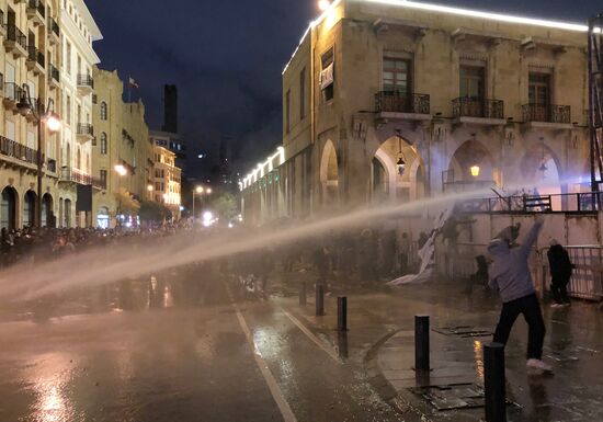 Беспорядки в Бейруте