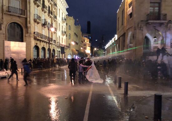 Беспорядки в Бейруте