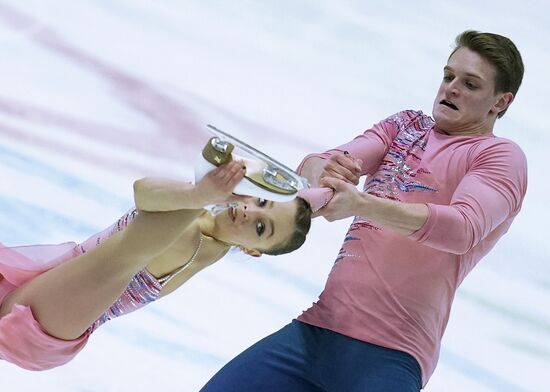 Фигурное катание. Чемпионат Европы. Пары. Короткая программа