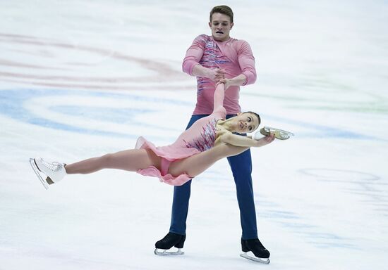 Фигурное катание. Чемпионат Европы. Пары. Короткая программа