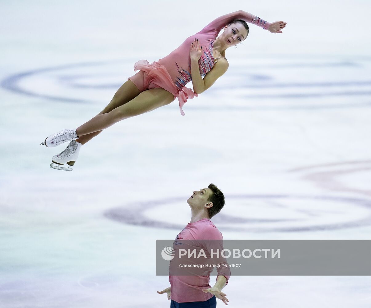 Фигурное катание. Чемпионат Европы. Пары. Короткая программа
