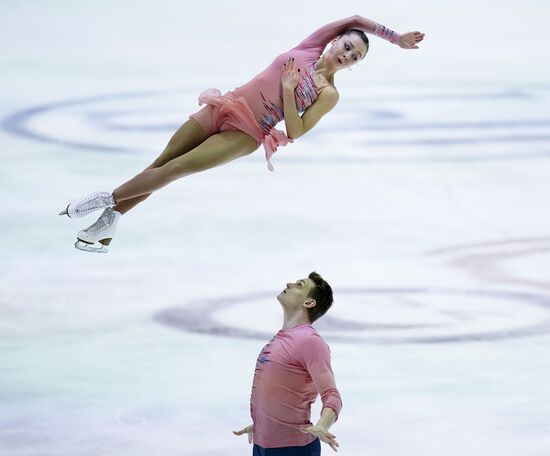 Фигурное катание. Чемпионат Европы. Пары. Короткая программа