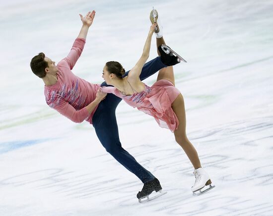 Фигурное катание. Чемпионат Европы. Пары. Короткая программа