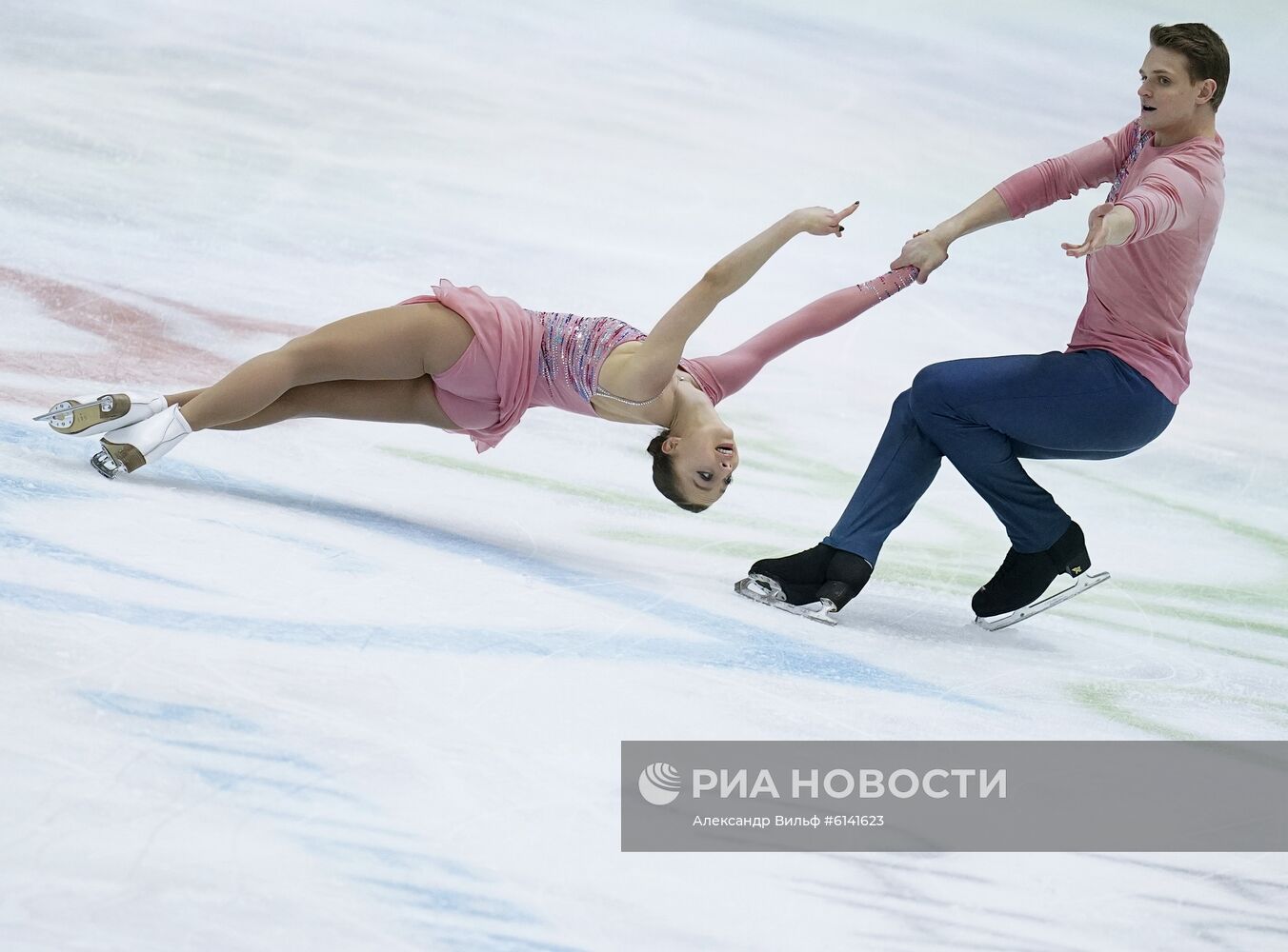 Фигурное катание. Чемпионат Европы. Пары. Короткая программа