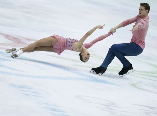 Фигурное катание. Чемпионат Европы. Пары. Короткая программа