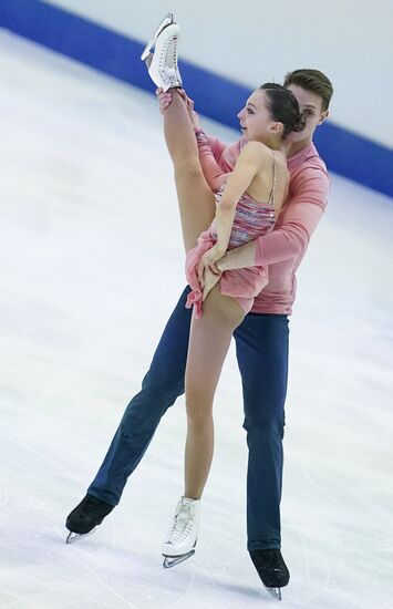 Фигурное катание. Чемпионат Европы. Пары. Короткая программа