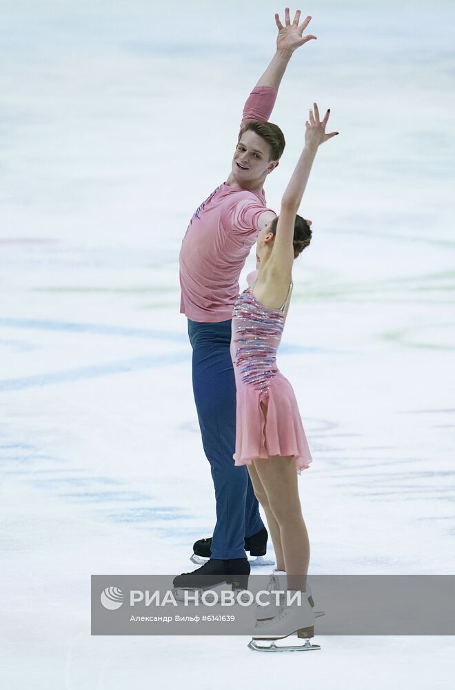 Фигурное катание. Чемпионат Европы. Пары. Короткая программа