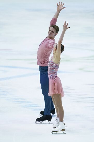 Фигурное катание. Чемпионат Европы. Пары. Короткая программа