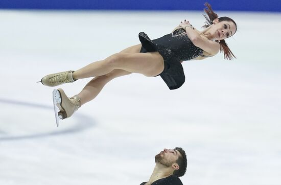 Фигурное катание. Чемпионат Европы. Пары. Короткая программа