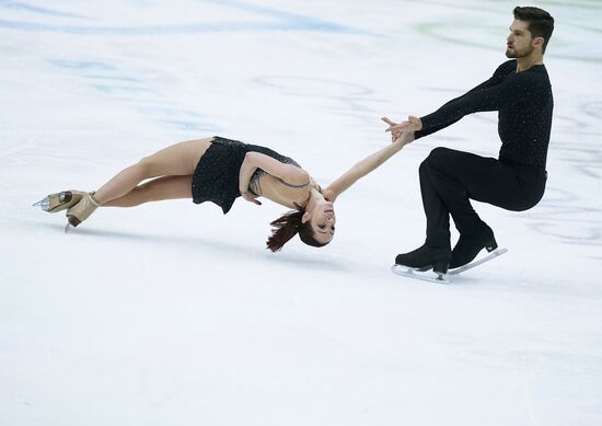 Фигурное катание. Чемпионат Европы. Пары. Короткая программа