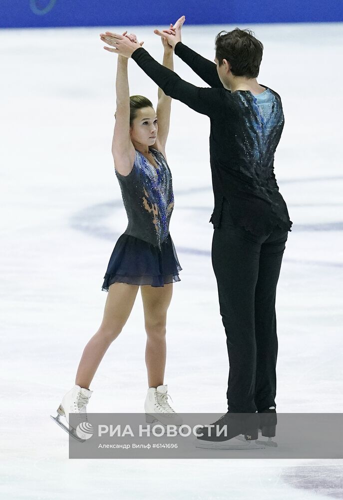 Фигурное катание. Чемпионат Европы. Пары. Короткая программа