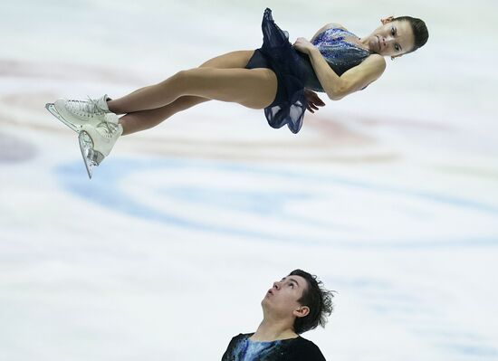Фигурное катание. Чемпионат Европы. Пары. Короткая программа