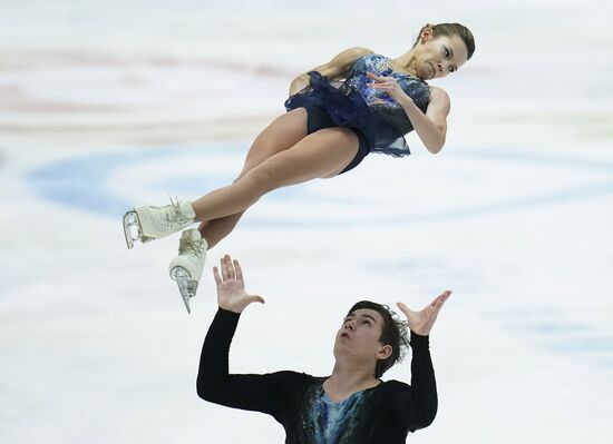 Фигурное катание. Чемпионат Европы. Пары. Короткая программа