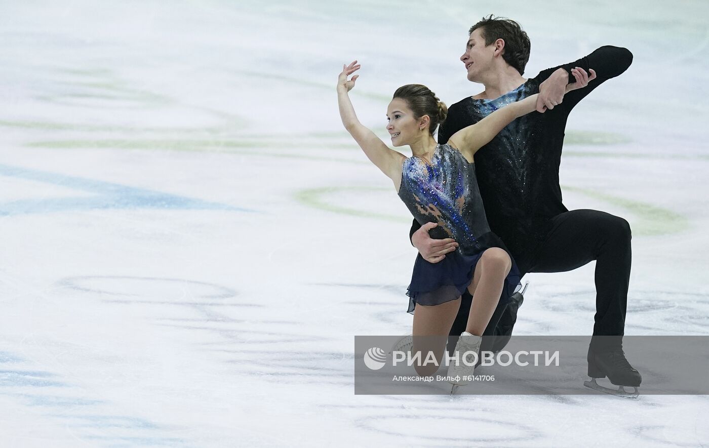 Фигурное катание. Чемпионат Европы. Пары. Короткая программа