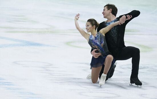 Фигурное катание. Чемпионат Европы. Пары. Короткая программа